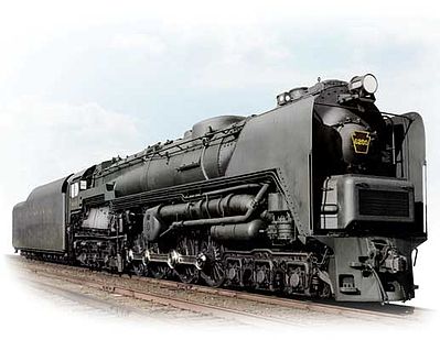 Broadway PRR Class S2 6-8-6 Turbine Large Smoke Deflector HO Scale Mode Train Steam Locomotive #2696