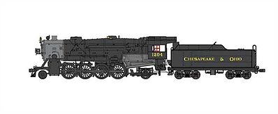 Broadway USRA Heavy 2-8-2 Mikado Chesapeake & Ohio #1181 HO Scale Model Train Steam Locomotive #2880