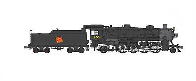 Broadway USRA Light 2-8-2 Mikado Grand Trunk Western #455 HO Scale Model Train Steam Locomotive #2906