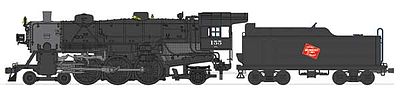 Broadway USRA Light Pacific 4-6-2 Milwaukee Road #155 HO Scale Model Train Steam Locomotive #2931