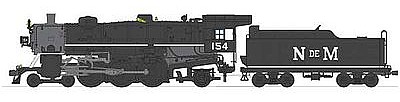 Broadway USRA Light Pacific 4-6-2 Nacionales de Mexico #154 HO Scale Model Train Steam Locomotive #2934
