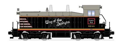 Broadway EMD NW2 Chicago, Burlington & Quincy #9244 HO Scale Model Train Diesel Locomotive #2946