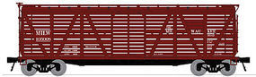 Broadway Stock Car with Cattle Sound Milwaukee Road N Scale Model Train Freight Car #3353 Broadway Stock Car with Cattle Sound Milwaukee Road N Scale Model Train Freight Car #3353