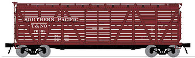Broadway Stock Car with Cattle Sound Southern Pacific N Scale Model Train Freight Car #3355