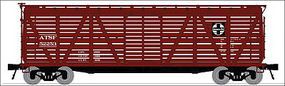 Broadway K7 Stock Car ATSF 4 pack No Sound N Scale Model Train Freight Car #3370 Broadway K7 Stock Car ATSF 4 pack No Sound N Scale Model Train Freight Car #3370