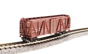 Broadway Stock Car ATSF with chicken sounds N Scale Model Train Freight Car #3566