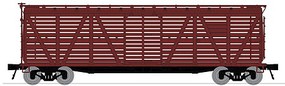 Broadway N K7 Stock Car w/Chicken Sounds, Unlettered Broadway N K7 Stock Car w/Chicken Sounds, Unlettered