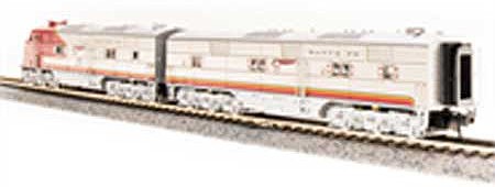Broadway EMD E6 B Unit ATSF #12A DCC N Scale Model Train Diesel Locomotive #3584