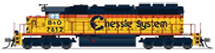 Broadway EMD SD40-2 Chessie System B&O #7601 DCC N Scale Model Train Diesel Locomotive #3705