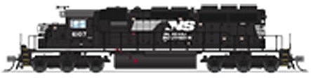 Broadway EMD SD40-2 Norfolk Southern #6107 DCC N Scale Model Train Diesel Locomotive #3713