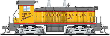 Broadway EMD SW7 Union Pacific #1800 DCC N Scale Model Train Diesel Locomotive #3885