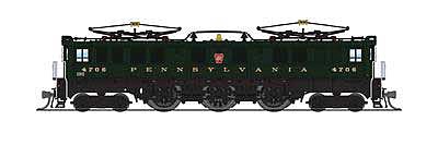 Broadway P5a Boxcab Pennsylvania RR #4706 DCC and Sound N Scale Model Train Electric Locomotive #3957