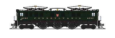 Broadway P5a Boxcab Pennsylvania RR #4757 DCC and Sound N Scale Model Train Electric Locomotive #3958