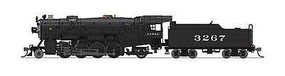Broadway USRA Heavy Mikado ATSF #3267 DCC and Sound N Scale Model Train Steam Locomotive #3970
