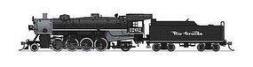 Broadway USRA Light Mikado DRGW #1209 DCC and Sound N Scale Model Train Steam Locomotive #3989