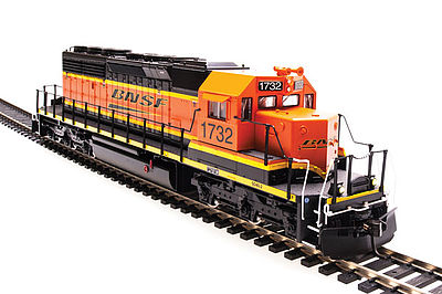 Broadway SD40-2 with Sound BNSF #1732 HO Scale Model Train Diesel Locomotive #4210