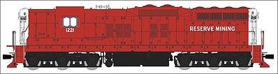 Broadway EMD SD9 with Sound Reservation Mining HO Scale Model Train Diesel Locomotive #4256