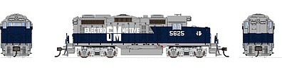 Broadway EMD GP20 with sound Demo #5625 DCC HO Scale Model Train Diesel Locomotive #4273