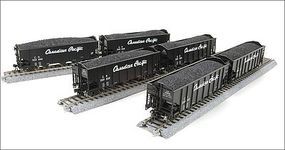 3-bay Hopper Canadian Pacific 6 pack HO Scale Model Train Freight Car #4453