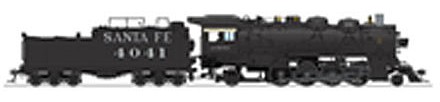 Broadway 2-8-2 ATSF #4090 DCC with sound HO Scale Model Train Steam Locomotive #4762
