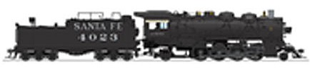 Broadway 2-8-2 ATSF #4023 DCC with sound HO Scale Model Train Steam Locomotive #4765