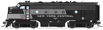 Broadway EMD F7A unit New York Central #1641 DCC HO Scale Model Train Diesel Locomotive #4866