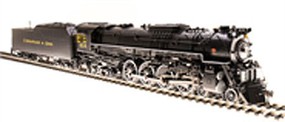 Broadway J3a 4-8-4 Chesapeake & Ohio #612 DCC and Sound HO Scale Model Train Steam Locomotive #4902