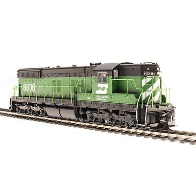 Broadway EMD SD7 Burlington Northern #6024 DCC and Sound HO Scale Model Train Diesel Locomotive #4945