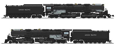 Broadway 4-6-6-4 Union Pacific #3711 DCC and Sound HO Scale Model Train Steam Locomotive #4981