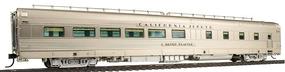 Broadway California Zephyr 48-Seat Diner Western Pacific #842 HO Scale Model Train Passenger Car #528