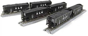 Broadway H2a Hopper Norfolk & Western T Model (6) HO Scale Model Train Freight Car Set #5623