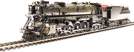 Broadway Class S-2 4-8-4 with Open Cab GN Undecorated DCC HO Scale Model Train Steam Locomotive #5643