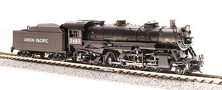 Broadway USRA 2-8-2 Light Mikado Union Pacific #2482 DCC N Scale Model Train Steam Locomotive #5729