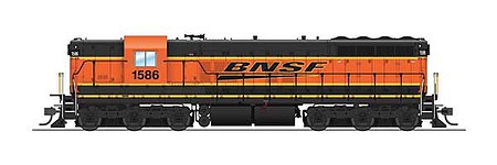 Broadway EMD SD9 BNSF #1586 DCC and Sound HO Scale Model Train Diesel Locomotive #5800