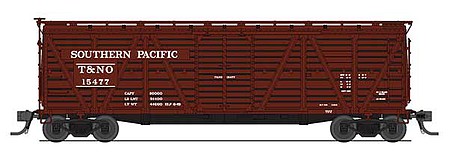 Broadway K7 Southern Pacific Stock Car with Hog Sounds HO Scale Model Train Freight Car #5889