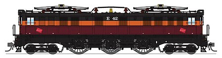Broadway P5a Boxcab Milwaukee Road E42 DCC and Sound HO Scale Model Train Electric Locomotive #5942