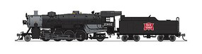 Broadway Light Mikado 2-8-2 Rock Island #2302 DCC and Sound N Scale Model Train Steam Locomotive #5978