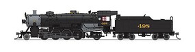 Broadway Light Mikado 2-8-2 Seaboard #498 DCC and Sound N Scale Model Train Steam Locomotive #5983
