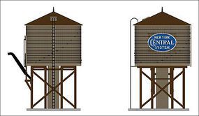 Broadway Operating Water Tower New York Central N Scale Model Railroad Trackside Accessory #6134 Broadway Operating Water Tower New York Central N Scale Model Railroad Trackside Accessory #6134