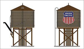 Broadway Operating Water Tower Union Pacific Weathered Brown N Scale Model Railroad Trackside Acc #6136 Broadway Operating Water Tower Union Pacific Weathered Brown N Scale Model Railroad Trackside Acc #6136