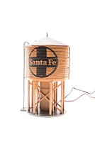 Broadway Water Tower w/Snd ATSF O-Scale Broadway Water Tower w/Snd ATSF O-Scale