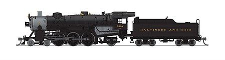 Broadway Light Pacific 4-6-2 Baltimore & Ohio #5209 DCC N Scale Model Train Steam Locomotive #6243