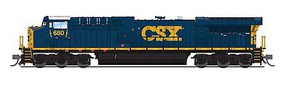 Broadway Ge AC6000 CSX #680 DCC and Sound N Scale Model Train Diesel Locomotive #6277