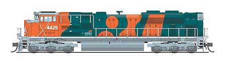 Broadway EMD SD70ACe BHP #4425 DCC and Sound N Scale Model Train Diesel Locomotive #6291