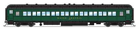 Broadway 80 Coach Maine Central Set B (Fantasy Scheme) (2) HO Scale Model Train Passenger Car #6445