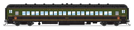 Broadway 80 Coach Canadian National Set B (Fantasy Scheme) HO Scale Model Train Passenger Car #6449