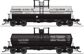 Broadway 6,000 gallon Tank Car Variety Set D 2 pack HO Scale Model Train Freight Car #6473