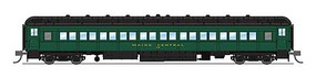 Broadway 80' Coach car Maine Central Green and Gold N Scale Model Train Passenger Car #6536