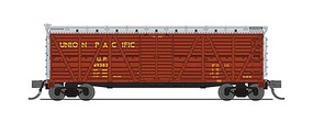 Broadway PRR K7 Stock Car with Hog Sounds Union Pacific N Scale Model Train Freight Car #6583