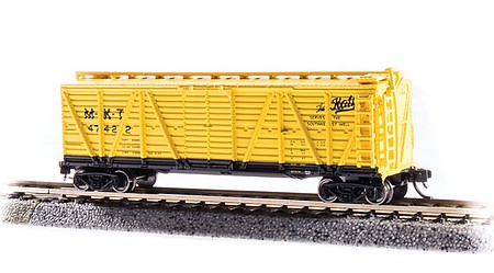 Broadway PRR K7 Stock Car No Sound (2) Missouri-Kansas-Texas N Scale Model Train Freight Car #6591